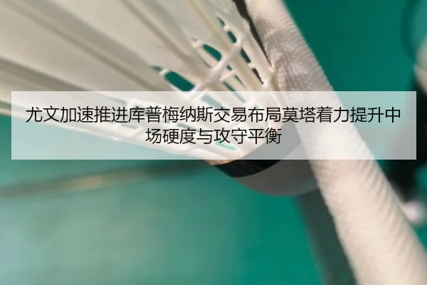 尤文加速推进库普梅纳斯交易布局莫塔着力提升中场硬度与攻守平衡